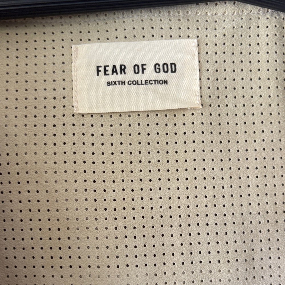 Fear of God Light Beige Hooded Jacket - Picture 4 of 8